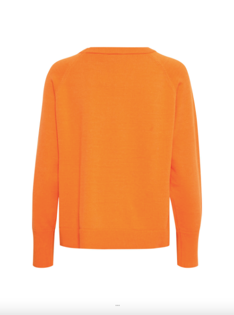Boston Knit - Persimmon Orange