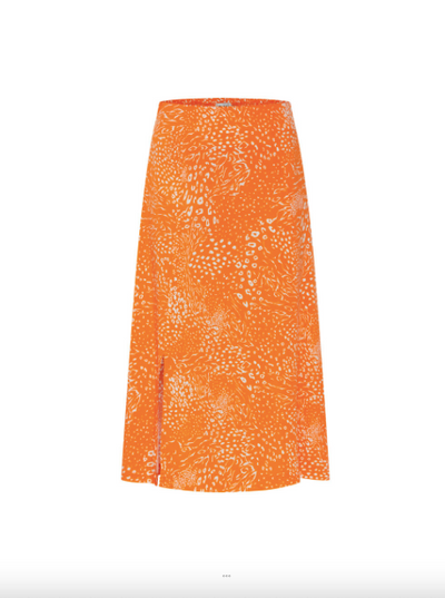 Jernie Skirt - Persimmon Orange