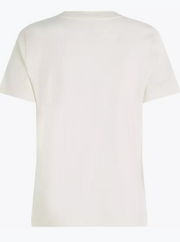 Tommy Hilfiger Embroidered Crest T-Shirt - Calico