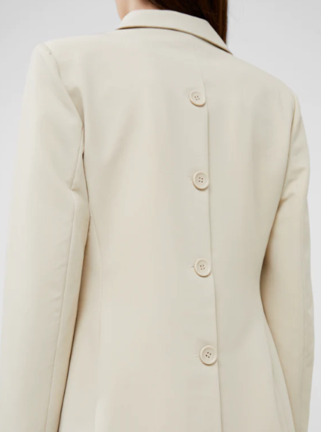 French Connection Everly Suiting Blazer - Oyster Gray