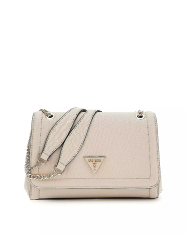 Guess Noelle Convertible Crossbody Bag Taupe
