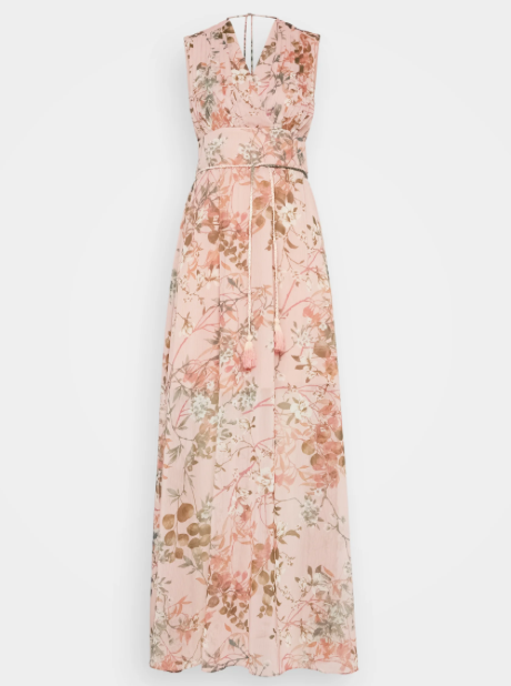 Guess Gilda Long Dress - Pastel Floral