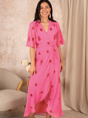 Hebe Dress - Pink