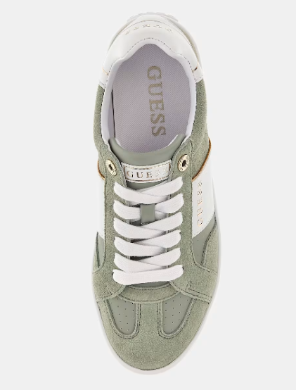Guess Jrone Suede-Insert Sneaker - Green
