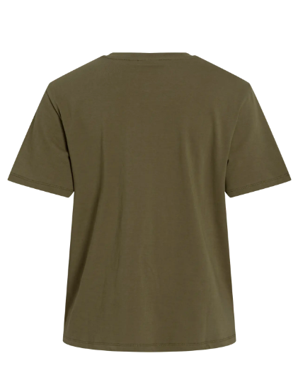 Wonti Printed T-Shirt - Olive