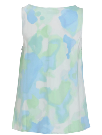 Elinna Waterfall Top - Green/Blue