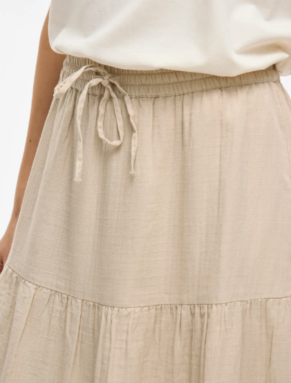 Lania Ankle Skirt - Feather Grey