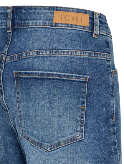 Twiggy Shorts  - Washed Medium Blue
