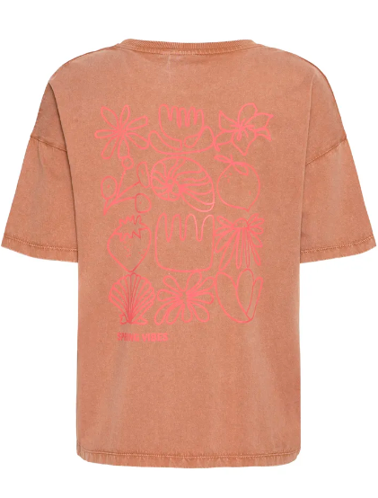 Nabino T-Shirt - Brown Patina