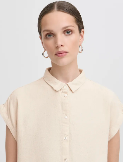 Linno Shirt - Natural Ecru