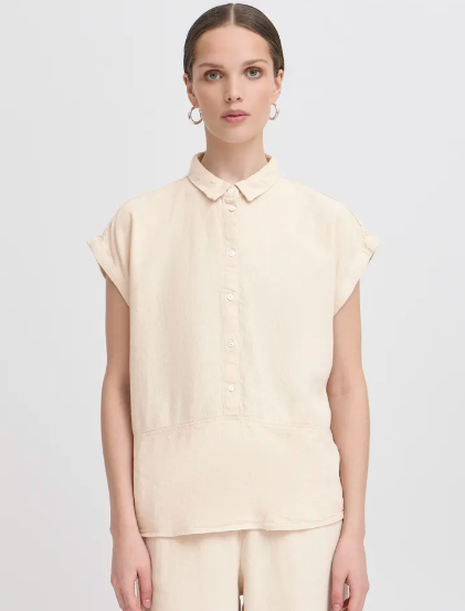 Linno Shirt - Natural Ecru