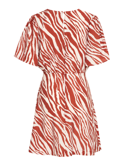 Yardeen Dress - Fired Brick Anima
