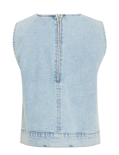 Armios Top - Light Blue Washed