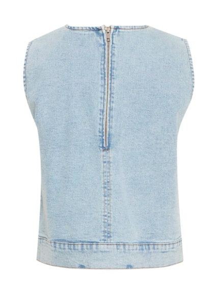 Armios Top - Light Blue Washed