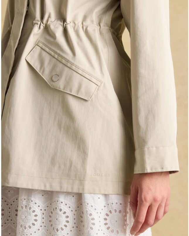 Joules Portwell Waterproof Raincoat - Neutral