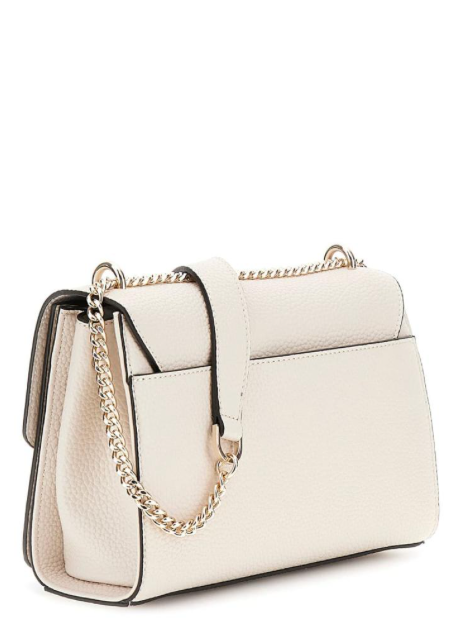 Guess Calista Crossbody Flap - Bone