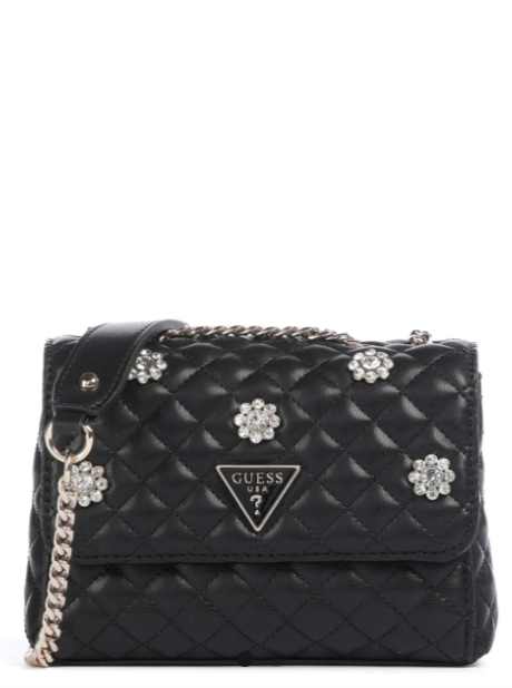 Guess Everlee Mini Crossbody - Black