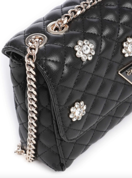 Guess Everlee Mini Crossbody - Black