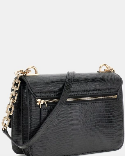 Guess Salinge Croc Crossbody - Black