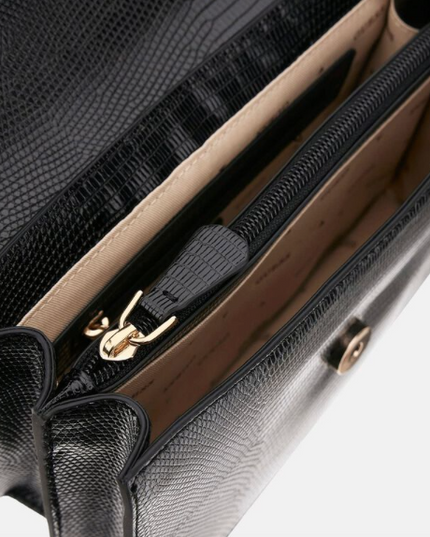 Guess Salinge Croc Crossbody - Black