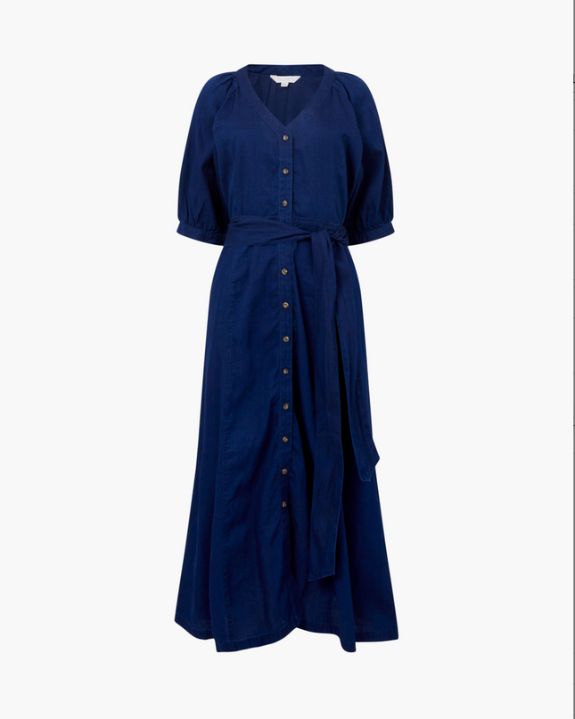 French Connection - Zaves Chambray SS Dress