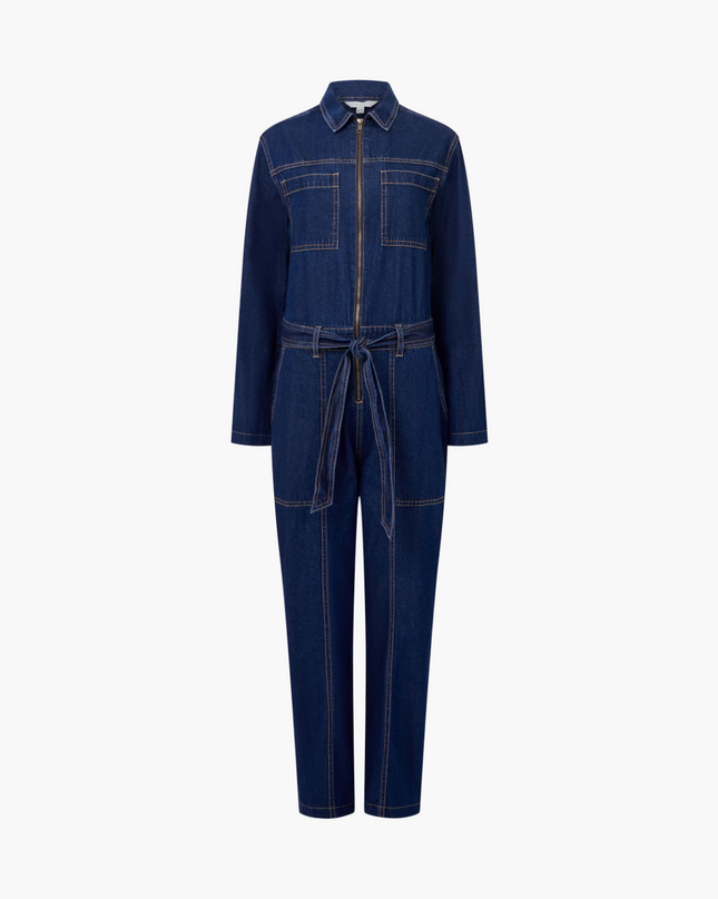 French Connection - Archie Denim Boiler Suit