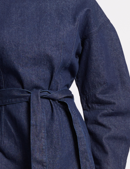 French Connection Leighton Mini Dress - Indigo Blue