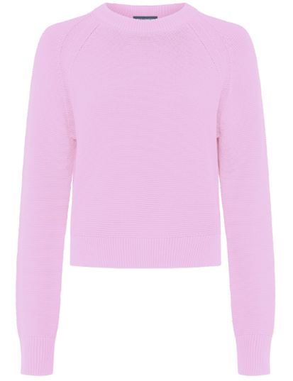 French Connection Lily Mozart Knit - Violet Pink