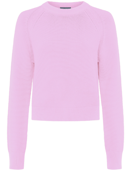 French Connection Lily Mozart Knit - Violet Pink