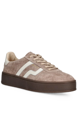Gant Cuzmani Platform Sneaker - Desert Brown/White