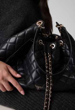 Guess Juliet Quilted Bag - Black