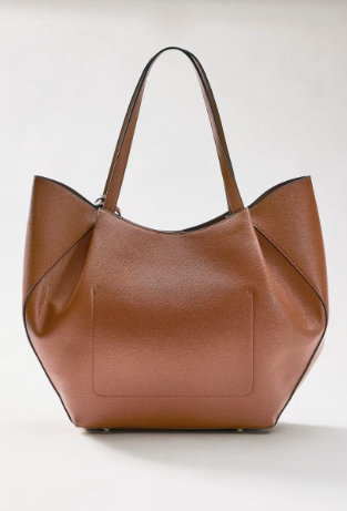 Guess Amorette 2 in 1 Tote Bag - Cognac