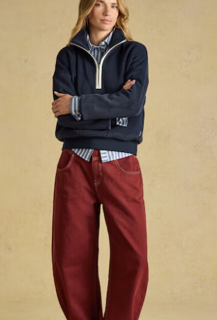 Joules Velvet Fleece - Navy