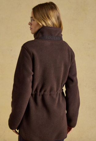 Joules Longline Fleece - Chocolate