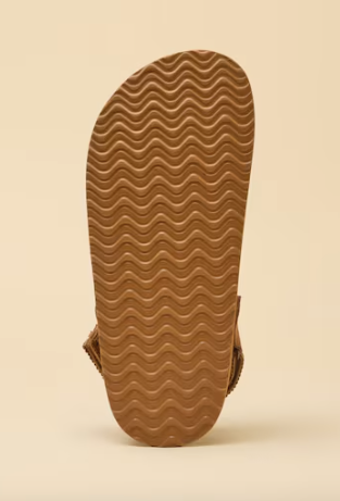 Joules Suede Faux Fur Lined Clogs - Chesnut