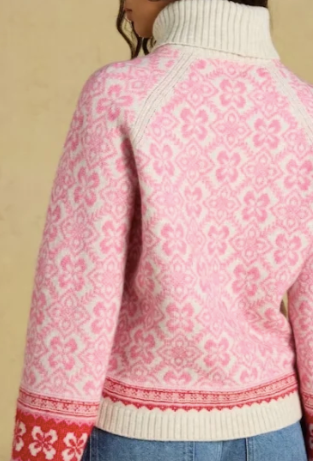 Joules Addison Knit Jumper - Pink
