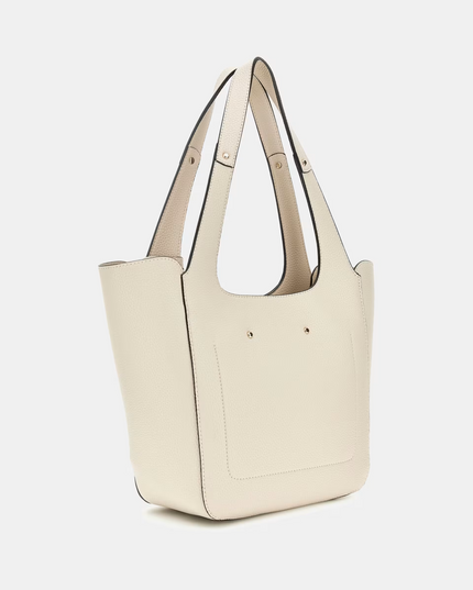 Guess Calista 2 In 1 Tote - Bone