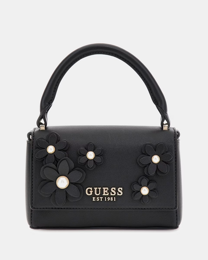 Guess Zaria Mini Top Handle Flap - Black