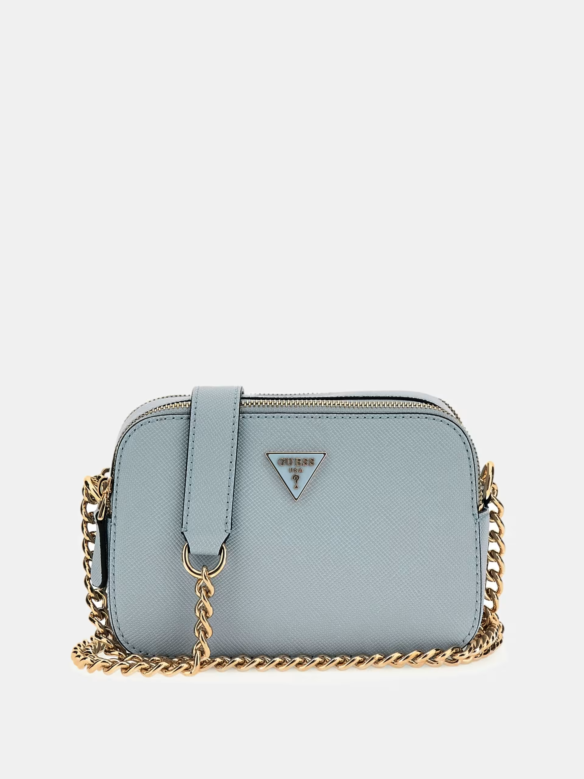 Guess Noelle Crossbody Camera Bag Misty Blue – Spoilt Belle Boutique