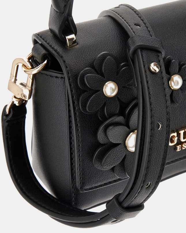 Guess Zaria Mini Top Handle Flap - Black