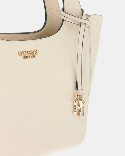 Guess Calista 2 In 1 Tote - Bone