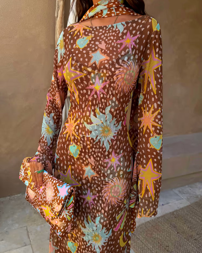 Star Fawn Aria Mesh Dress