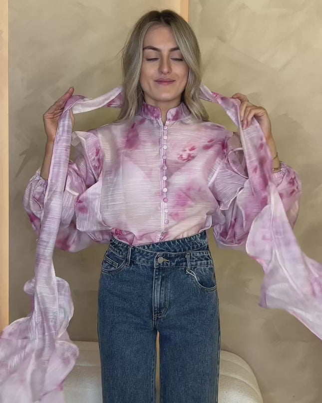 Romance Blouse - Pink