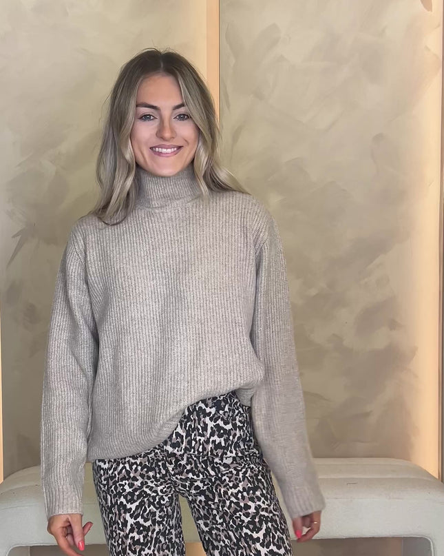 Ducie Pullover - Oatmeal Melange