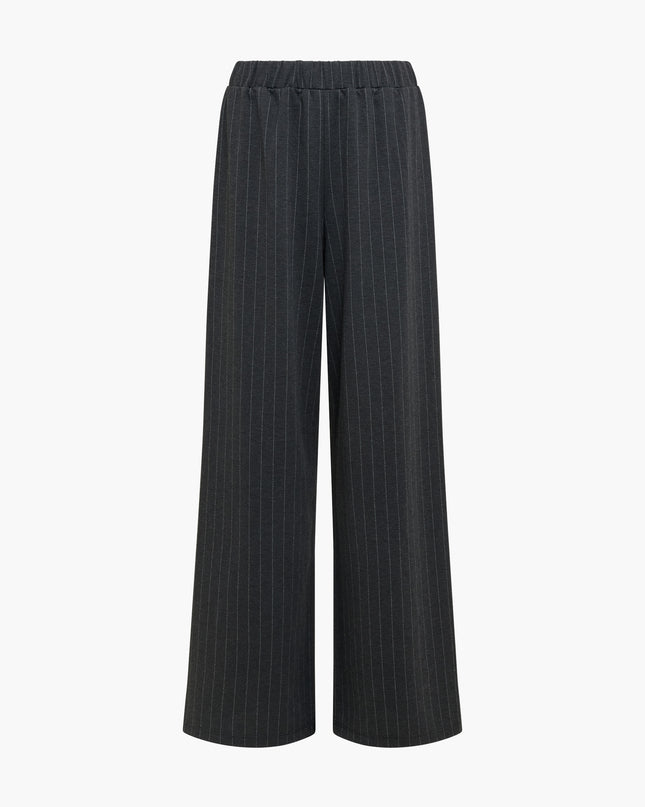 French Connection Sarai Pinstripe Trouser - Grey