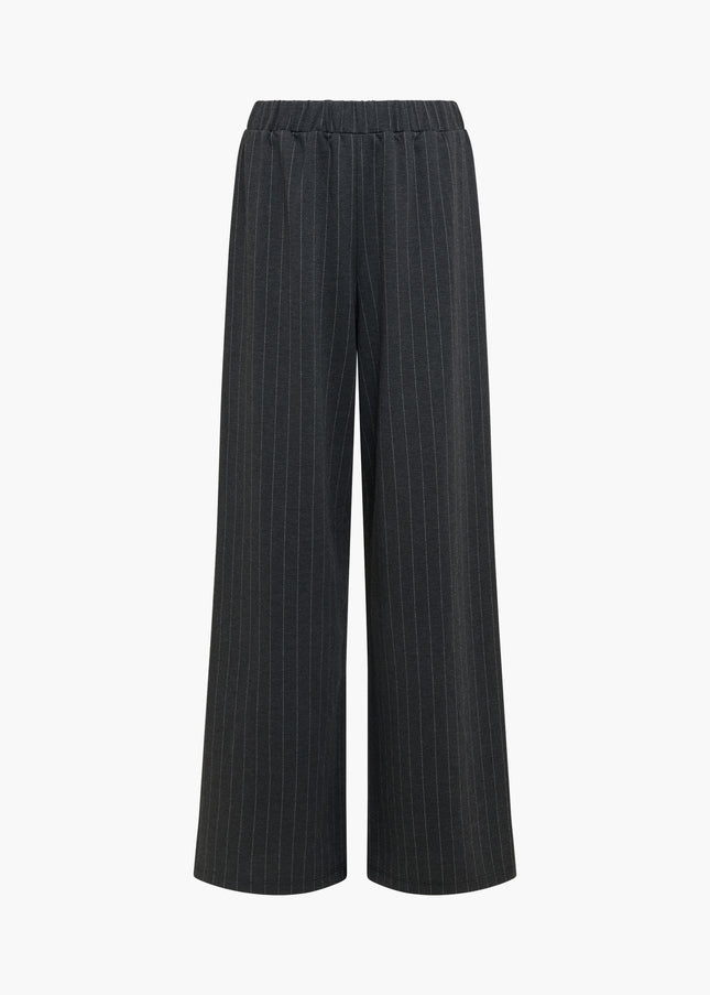 French Connection Sarai Pinstripe Trouser - Grey