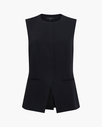 French Connection Izzie Suiting Waistcoat - Black