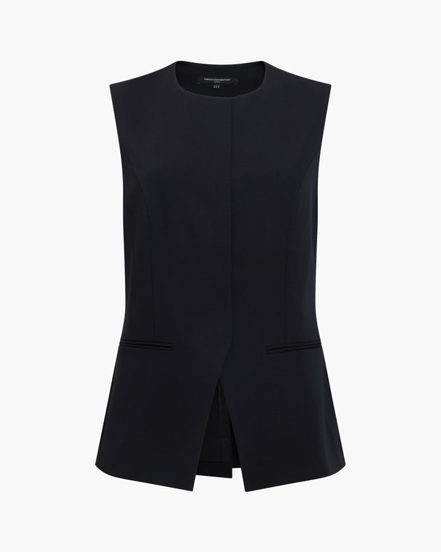 French Connection Izzie Suiting Waistcoat - Black