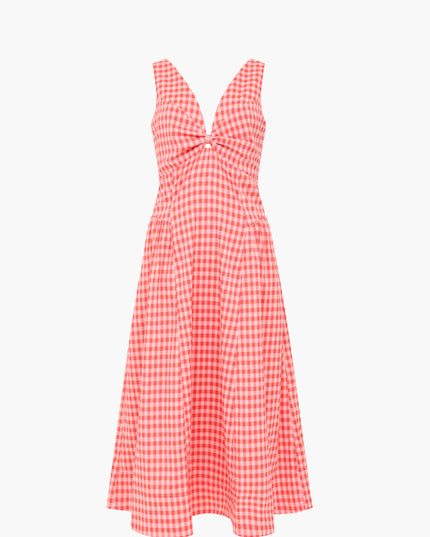 French Connection Sheila Dress - Watermelon Red