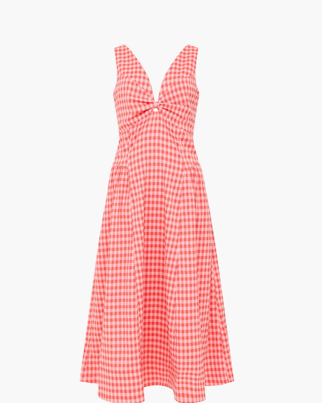 French Connection Sheila Dress - Watermelon Red
